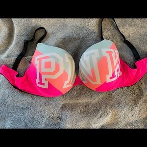 VS PINK Everywhere Push-Up Bra: NEVER WORN